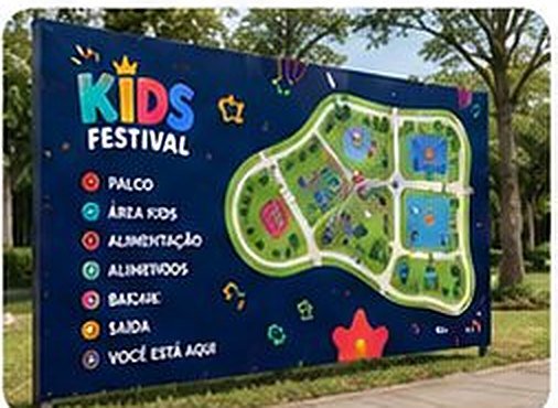 Mapa do evento