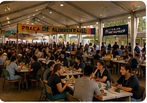 Praça de Alimentação